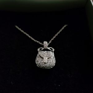 Cubic Zirconia Sterling Silver Necklace